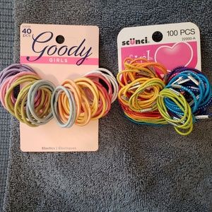 Girls hair ties 140 count Goody and Scunci